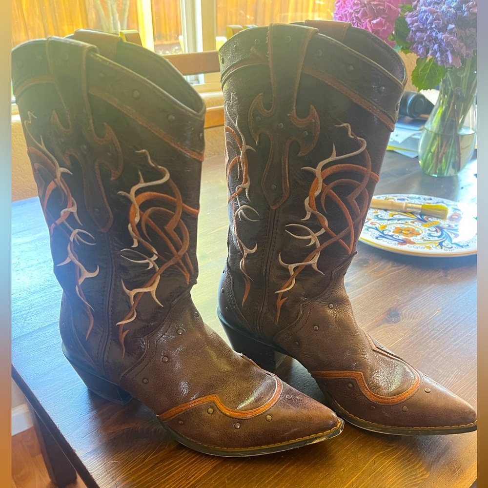 Durango Women’s Cowboy Boots - Size 9.5